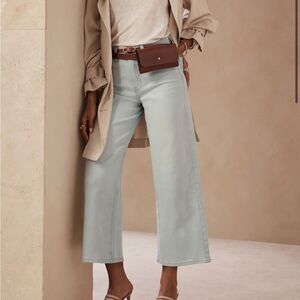 Banana Republic Wide-Leg Crop Jean